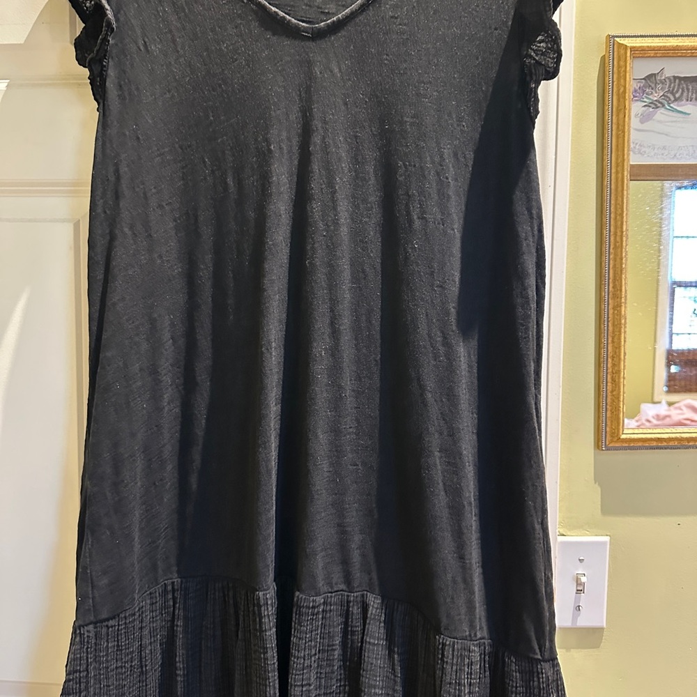 Wonderly Black Midi Dress XL
